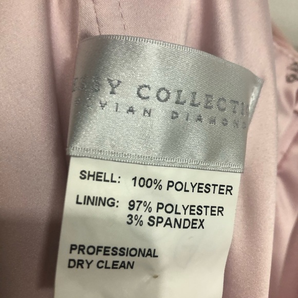 Dessy Collection Dress in Blush Style 2905 - Picture 5 of 7